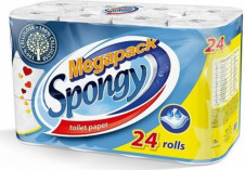 Almusso Toaletní Papír Spongy 2 vrstvý 24ks balení