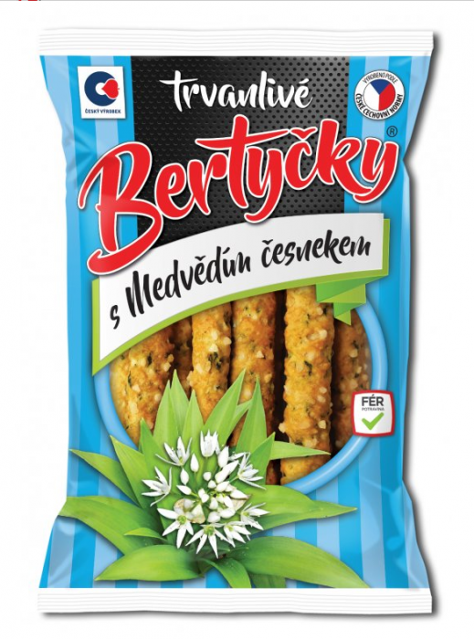 Bertyčky 90g Medvědí česnek