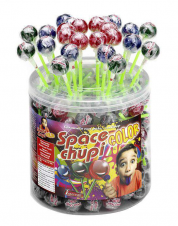 Space Chupi lízátko - Color 9,5g x 150ks