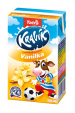 Tatra mléko Kravík s vanilkovou příchutí 1,5% 250 ml