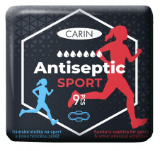 Carin Anti Septic SPORT 9ks 30573