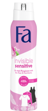 FA Deodoranty spray 150ml Invisible Sensitive
