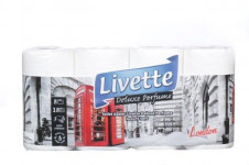 LIVETTE London Toaletní papír 3 vrstvý 8ks