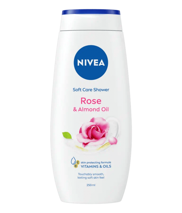 Nivea Sprchový Gel 250ml Rose&Almond