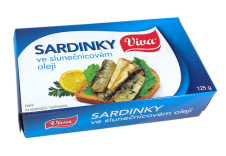 Viva - Sardinky v oleji 125g