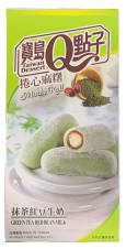 Taiwan Dessert Q Mochi 150g Zelené čaj a Červené fazole