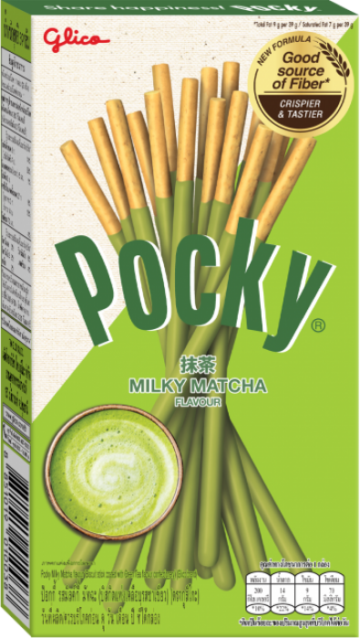 Pocky tyčinky 33g Matcha