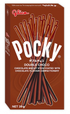 Pocky tyčinky 47g Double Čokoláda