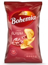 Bohemia Chips 130g Slanina