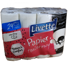 Livette Toaletní papír 2 vrstvý 24ks