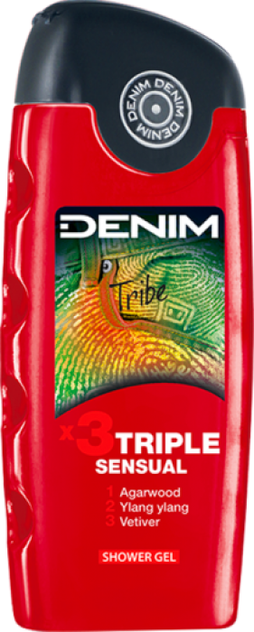 Denim sprchový gel 250ml Trible