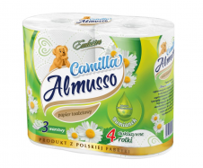 Almusso Toaletní papír Camilla 3 vrstvý 4ks balení
