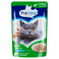 PreVital 100g kapsa kočka sterilní s játry