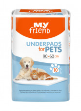 My Friend - Hygienické podložky pro domácí zvířata 90x60cm 10ks