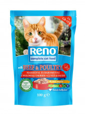 Reno 100g kapsa kočka hovězí+drůbeží