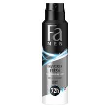 FA MEN Deodoranty spray 150ml Invisible Fresh