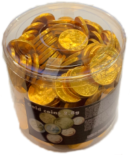Gold Coin Chocolate - Čokoládové Mince 2,8g 250ks