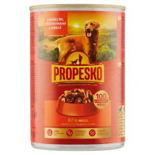 Propesko 415g kousky pes kuře+mrkev+těstovina