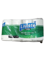 LIVETTE COLOR Toaletní papír 2 vrstvý 8ks