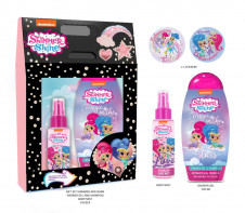 Shimmer & Shine kazeta Body spray + Sprchový gel a 2x sticker