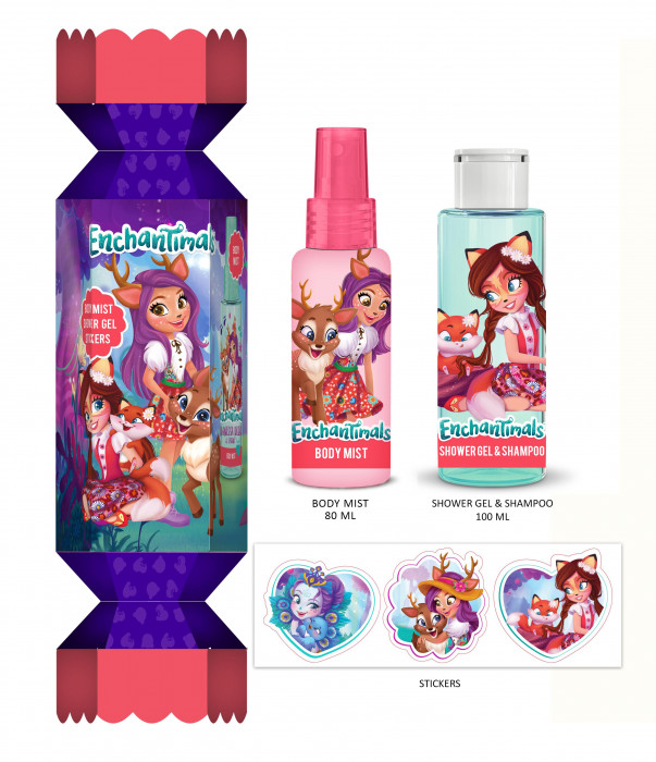 Enchantimals kazeta Body Spray + Sprchový gel