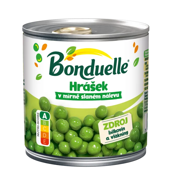 Bonduelle Hrášek v mírně slaném nálevu 425ml