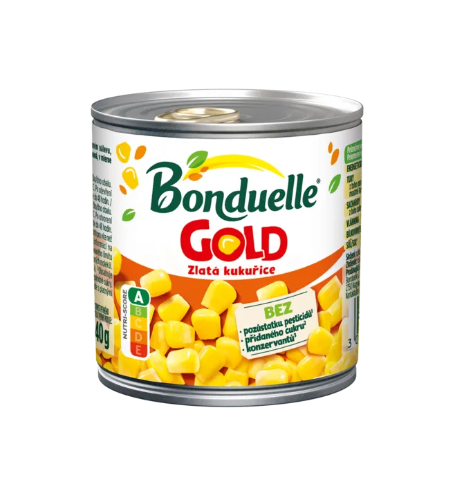 Bonduelle GOLD zlatá kukuřice 212ml
