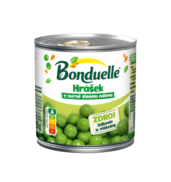 Bonduelle Hrášek v mírně slaném nálevu 212ml