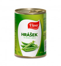 Viva - Hrášek ve slaném nálevu 400g