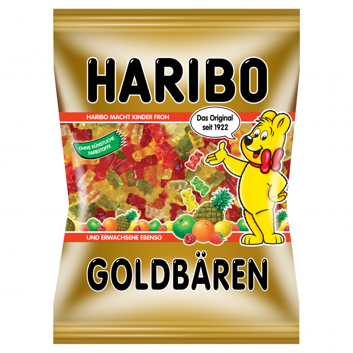 Haribo Goldbären želé s ovocnými příchutěmi 1kg