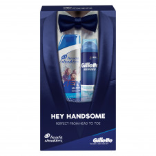 GILLETTE Sensitive gel 200ml + Head & Shoulders šampon 270ml