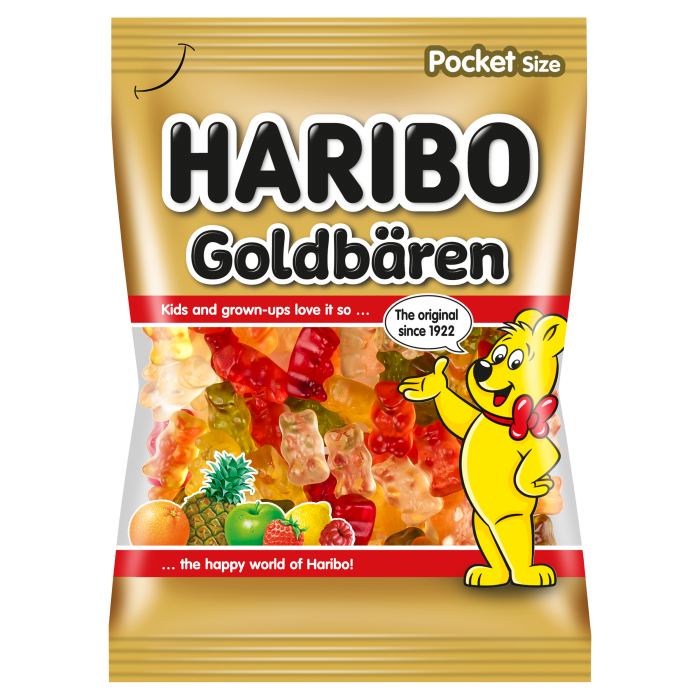 Haribo 100g Goldbären želé s ovocnými příchutěmi