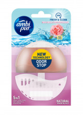 Ambi Pur tekutý závěsný blok 55ml - Wild rose & Pink Grapefruit