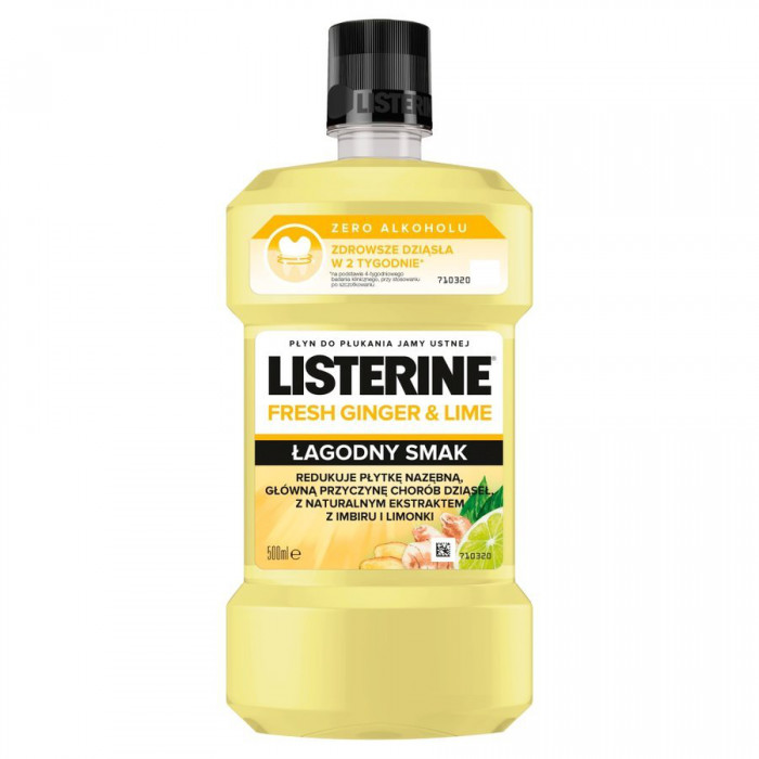 Listerine 500ml Ginger & Lime