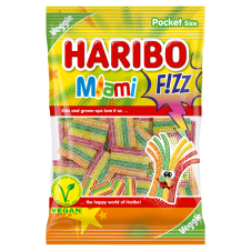 Haribo 85g Fizz Miami želé s ovocnými příchutěmi