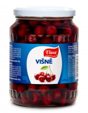 Viva - Višně s peckama 680g