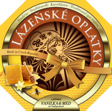 Lázeňské oplatky Vanilka & Med 175g