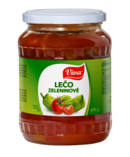 Viva - Lečo Zeleninové 670g