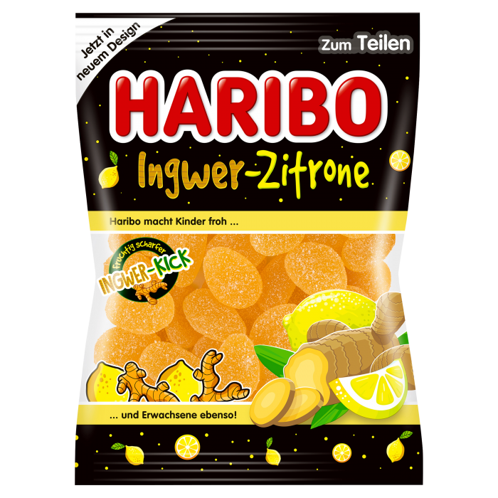 Haribo 175g Citron se zázvorem