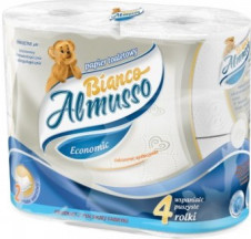 Almusso Toaletní Papír Bianco 2 vrstvý 4ks balení