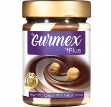 Gurmex Plus 350g Oříškové krém s Mléčnou&Kakaoem