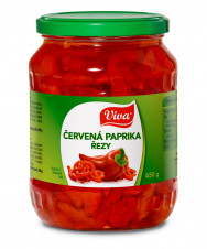 Viva - Paprika červená řezaná 650g