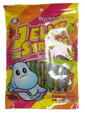 Jelly Straws - Želé trubičky v různém příchutím 300g