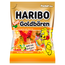 Haribo Saft Goldbären želé s ovocnou šťávou 85g