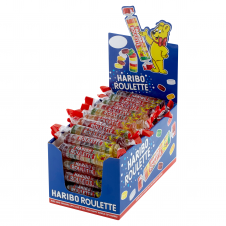 Haribo Roulette želé s ovocnými příchutěmi 25g