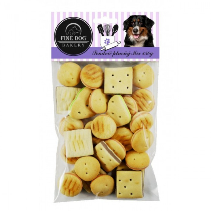 FINE DOG Bakery Sendvič plněný MIX 150g