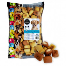 FINE DOG Bakery Váleček plněný Mix 500g - SÁČEK