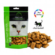 FINE CAT Plněné polštářky ANTI HAIRBALL 80g - DOYPACK - NEW