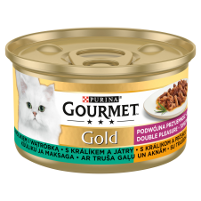 GOURMET Gold 85g S králíkem a játry