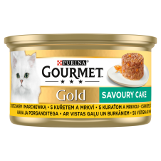 GOURMET Gold 85g Savoury Cake s kuřetem a mrkví